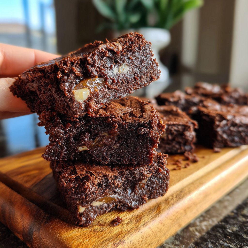 Cottage Cheese Brownies with Dates