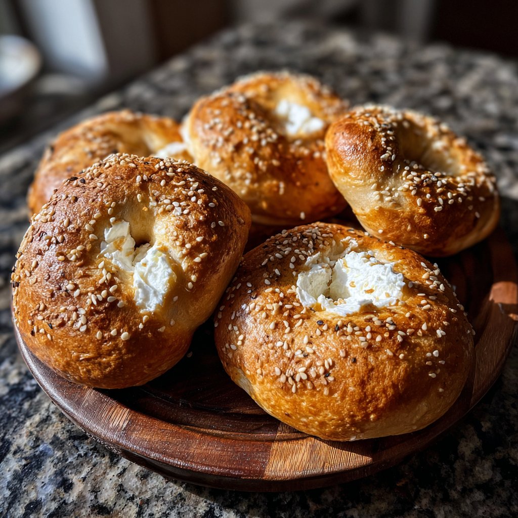 Greek Yogurt Bagels With Baking Powder