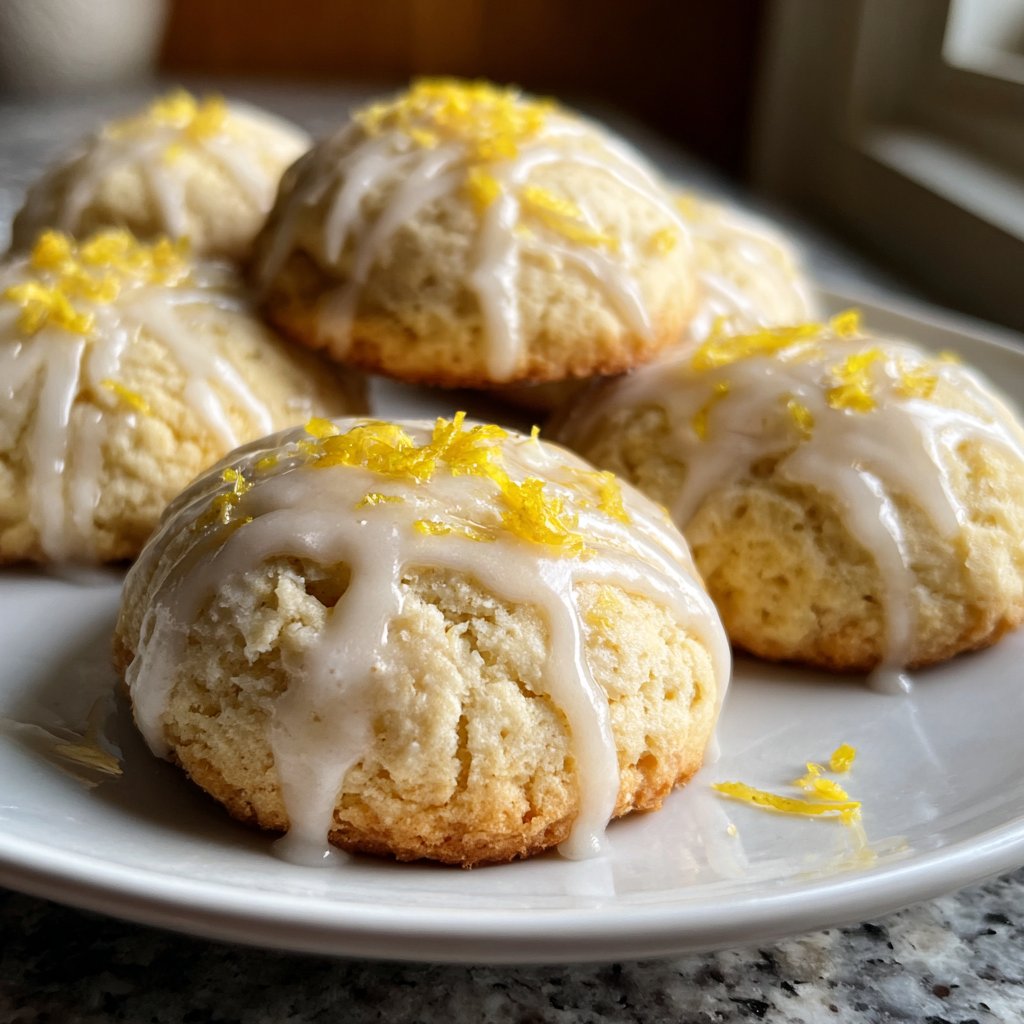 Limoncello Lemon Cookies