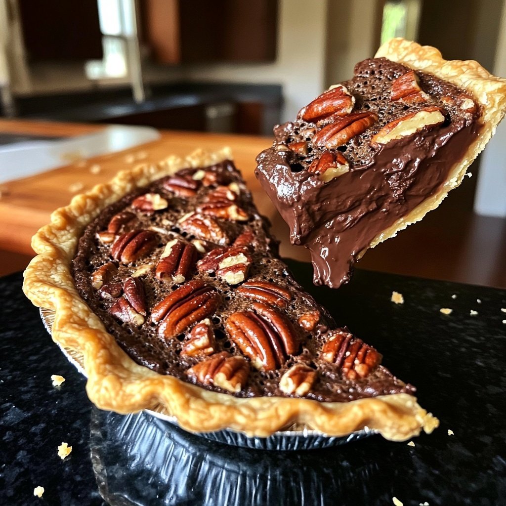 Texas Chocolate Pecan Pie