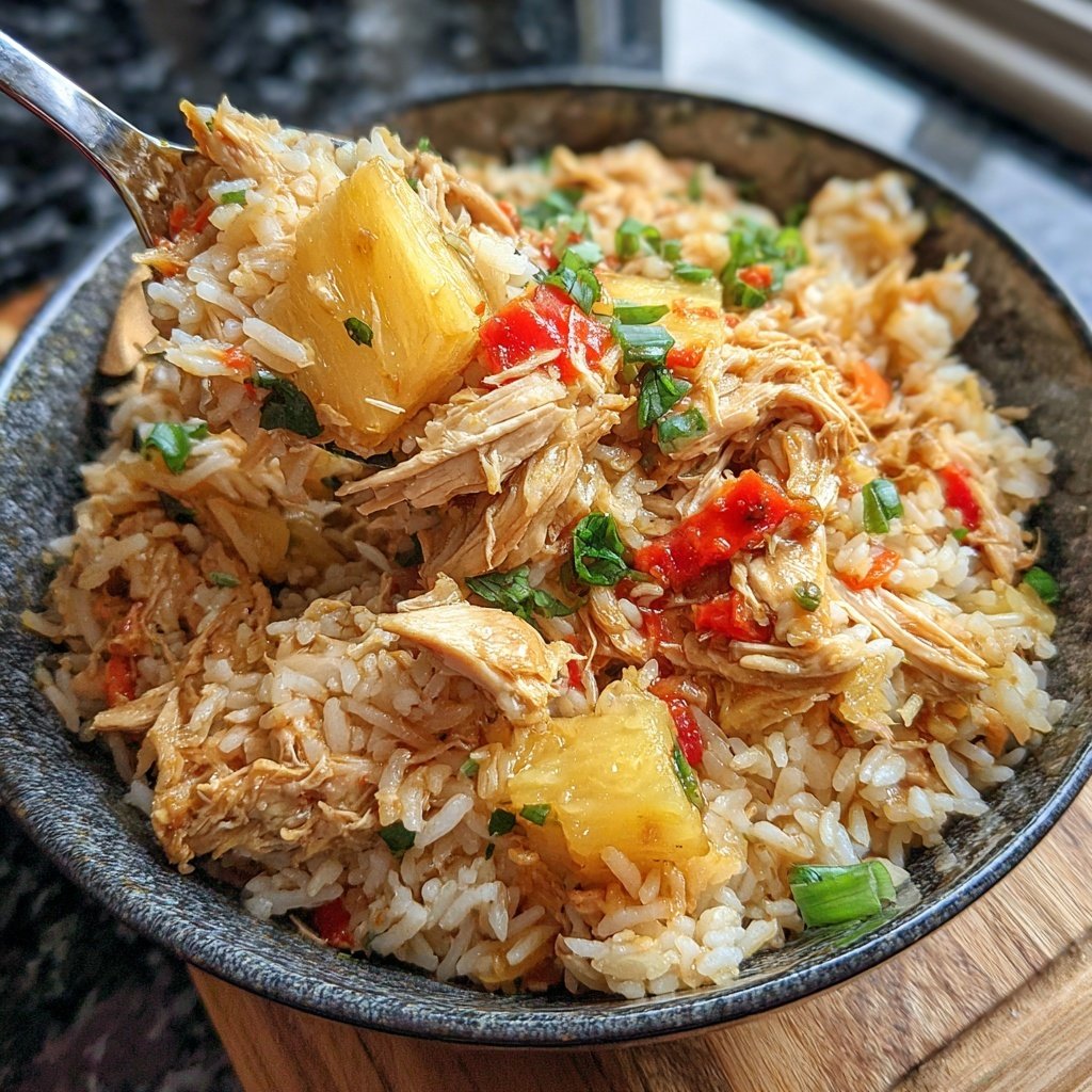 Pineapple Chicken And Rice Meal Prep